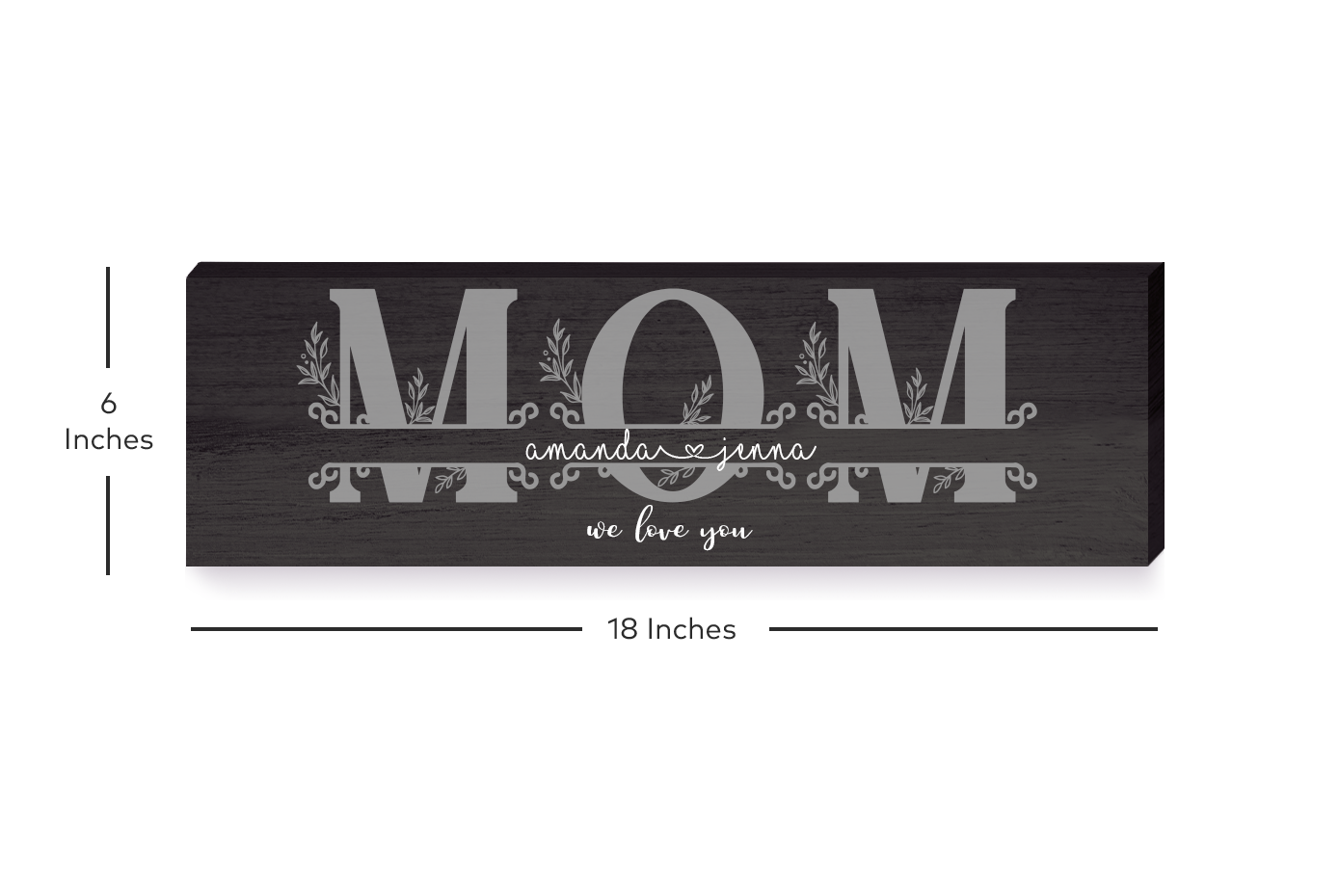 Personalized Mom Sign