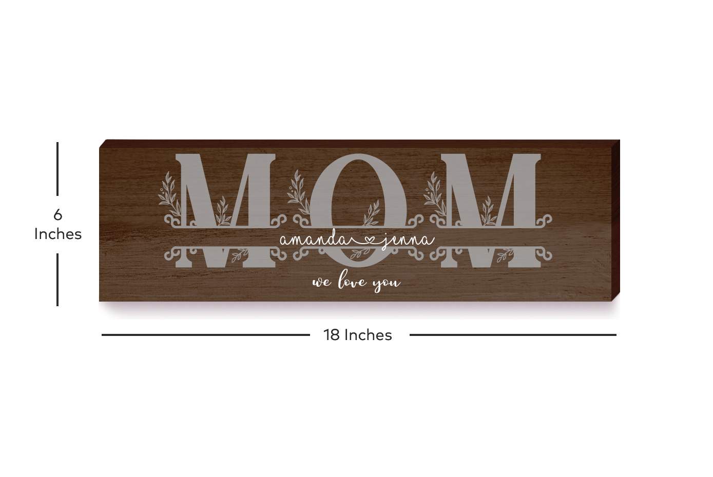 Personalized Mom Sign